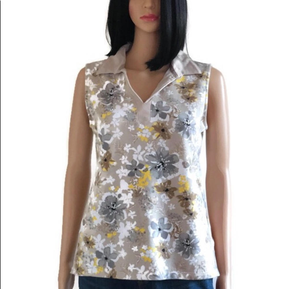 3 for $15 Basic Editions Floral Shirt, Sz Small